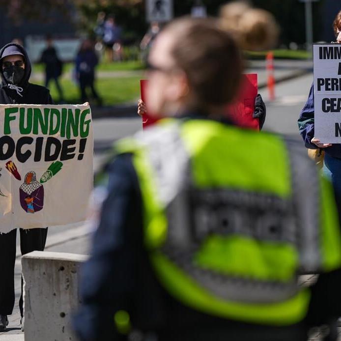 Second B.C. university issues trespass notice to pro-Palestinian protesters